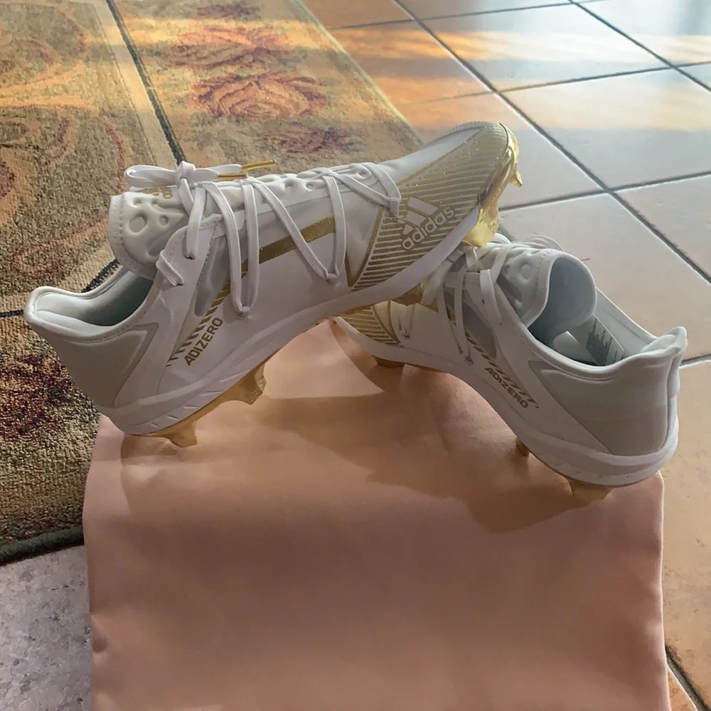 Adidas® AdiZERO® Afterburner 7 GOLD Baseball Cleat - Picture 7 of 15